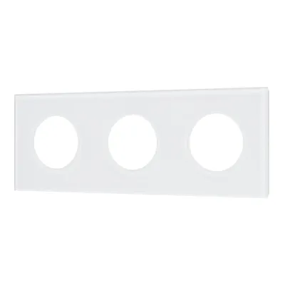 Рамка стеклянная FRM-GLARE-GC-3-WH