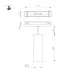 Светильник MAG-VIBE-SPOT-HANG-R35-10W Day4000-MIX (WH, 24 deg, 48V, TUYA) (IP20 Металл, 5 лет)