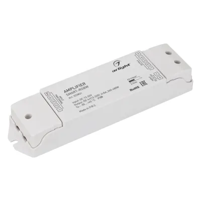 Усилитель SMART-RGBW 12-24V, 4x5A ARL, IP20 пластик, 5 лет