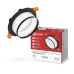 Светильник встраиваемый GX53R-SOFT FL-BL под GX53 матовый плафон, 110х58мм черный IN HOME