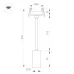 Светильник LGD-PERISCOPE-R35-6W Day4000 WH 24 deg 230V IP40 металл 5 лет
