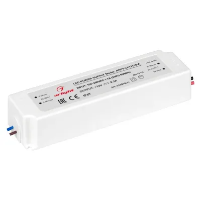 Блок питания ARPV-LV12100-A (12V, 8.3A, 100W) ( IP67 Пластик, 3 года)