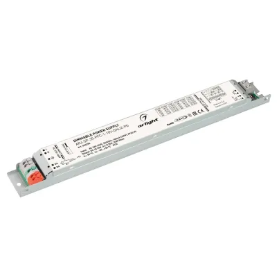 Блок питания ARJ-SP-30-PFC-1-10V-DALI2-PD (30W, 18-90V, 0.2-0.55A) (IP20 Пластик, 5 лет)