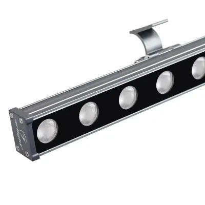 Прожектор линейный AR-LINE-760-18W Warm3000 (GR, 30 deg, 230 В) (IP65 Металл, 3 года)