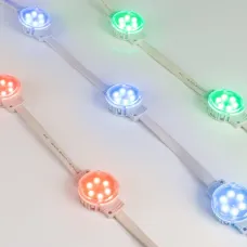 Модуль управляемый SPI-F6-D40 24V RGB-RAM-Auto (1.25W, IP68, 120 deg) (Пластик, 3 года)