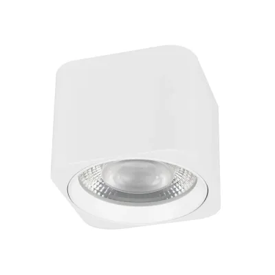 Светильник SP-DICE-S78x78-10W Day4000 (WH, 24 deg, 230V) (IP54 металл, 5 лет)