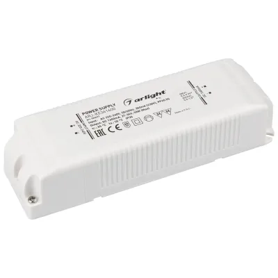 Блок питания ARJ-KE361400 (50W, 1400mA, PFC) (ARL, IP20 Пластик, 5 лет)