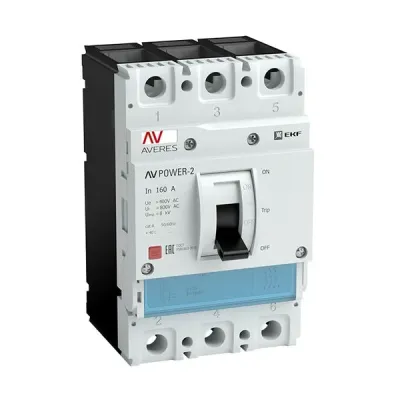 Выключатель автоматический AV POWER-1/3  10А 80kA TR AVERES
