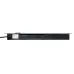 Блок розеток PDU TERACOM PRO 19'' 1U 16А/250В 8 розеток Schuko с выключателем шнур питания длиной 2 метра сечение 3x1.5 мм2 вилка Schuko корпус пластик черный