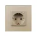 Розетка электрическая с Zigbee управлением SCT-OMALI-EUZB1-PL-GD 240V, 16A, Zigbee