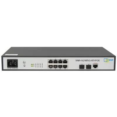 Управляемый POE коммутатор уровня 2 SNR-S2985G-8T-POE