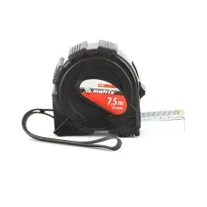 Рулетка Black, 7,5 м х 25 мм, обрезиненный корпус