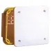 Коробка ответвительная прямоуг. для твердых стен, IP40, 160х130х70мм Коробка ответвительная прямоуг. для твердых стен, IP40, 160х130х70мм
