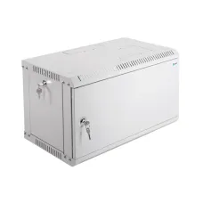 Шкаф телекоммуникационный настенный разборный 6U (600x350) дверь металл