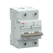 Выключатель автоматический AV-125 2P 100A (C) 10kA AVERES