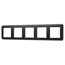 Рамка пластиковая FRM-VERSA-PL-5-BK