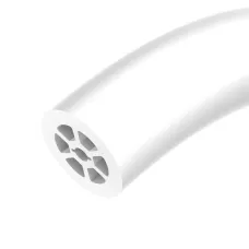 Профиль силиконовый WPH-FLEX-D40-360deg-S10-5m WHITE (Силикон)