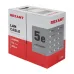 Витая пара U/UTP 4PR 24AWG CAT5e PVC INDOOR SOLID серый 305м