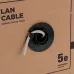Витая пара U/UTP, CAT 5e, PVC, 4PR, 24AWG, INDOOR, SOLID, серый, 305м, серия LIGHT, РФ