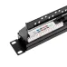 Патч-панель 19' CAT5e 1U 24 порта UTP RJ45 Dual IDC с органайзером