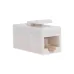 Адаптер проходной формата Keystone Jack RJ-45(8P8C) UTP CAT 5e