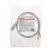 Патч-корд F/UTP CAT 6, RJ45-RJ45, 26AWG, LSZH, серый, 1м,