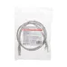 Патч-корд U/UTP CAT 6, RJ45-RJ45, 26AWG, LSZH, серый, 1м,