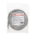Патч-корд U/UTP CAT 6, RJ45-RJ45, 26AWG, LSZH, серый, 5м,