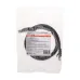 Патч-корд U/UTP CAT 6, RJ45-RJ45, 26AWG, LSZH, черный, 1.5м,