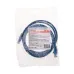 Патч-корд U/UTP CAT 6, RJ45-RJ45, 26AWG, LSZH, синий, 2м,