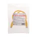 Патч-корд U/UTP CAT 6, RJ45-RJ45, 26AWG, LSZH, желтый, 0.5м,