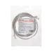 Патч-корд U/UTP CAT 6A (10G), RJ45-RJ45, 28AWG, LSZH, серый, 3м,