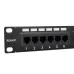 Патч-панель 19' CAT5e 1U 24 порта UTP RJ45 Dual IDC