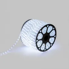 Дюралайт LED двухжильный 230В 13мм 36 LED/м БЕЛЫЙ эффект мерцания модуль 1м бухта 100м