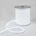 Гибкий неон 15х26мм односторонний 120 LED/м БЕЛЫЙ 230В бухта 50м (c комплектом подключения)