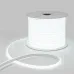 Гибкий неон 16х16мм форма D 144 LED/м БЕЛЫЙ 230В бухта 50м (c комплектом подключения)