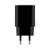 Устройство сетевое зарядное 2 x USB, 5V, 2.4 A, черное,