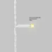 Гирлянда светодиодная Бахрома (Айсикл), 4,8х0,6м, 176 LED ТЕПЛЫЙ БЕЛЫЙ, белый ПВХ, IP65, эффект мерцания, 230В NEON-NIGHT (нужен шнур питания 303-500-1)