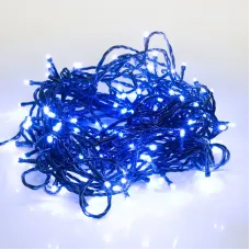 Гирлянда Твинкл Лайт 6 м, темно-зеленый ПВХ, 40 LED, Синий
