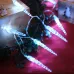 Гирлянда светодиодная Сосульки 1,5 м, 10 LED, прозрачный ПВХ, свечение белый, 2 х АА батарейки не в комплекте