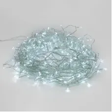 Гирлянда Твинкл-Лайт 15 м, прозрачный ПВХ, 120 LED, белое свечение