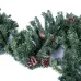 Шлейф еловый 2,7 м с шишками, объем 36 см