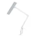 Лампа настольная бестеневая, струбцина, ECO light, 324 SMD LED с диммером, теплый/холодный цвет свечения, белая