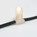 Гирлянда LED ClipLight 12V шаг 150 мм, цвет диодов ТЕПЛЫЙ БЕЛЫЙ, бухта 100 м