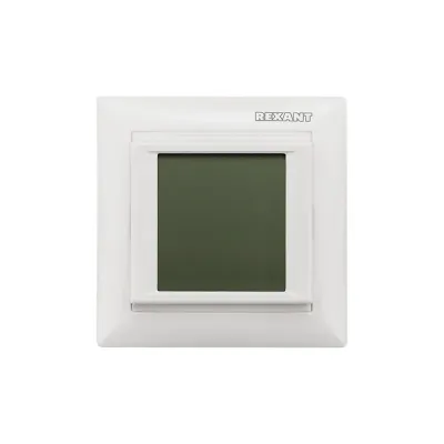 Терморегулятор сенсорный RX-419B, белый, совместим с Legrand серии Valena, REXANT