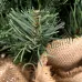 Елочка 45 см в плетенном мешочке, ПВХ