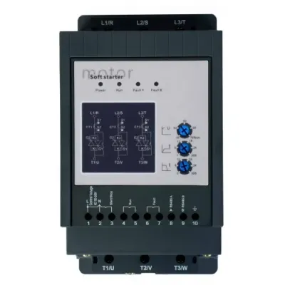 Устройство плавного пуска УПП DA40 380В 1.5 кВт 3A Modbus RTU встроенный байпас