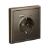 ARTGALLERY розетка 16А с 2 USB A+C, 5В/2,4А/3,0А, 2х5В/1,5А, механизм, мокко