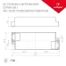 Панель Sens SMART-P30-RGBW Black 230V, 4 зоны, 2.4G ARL, IP20 пластик, 5 лет