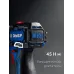 Набор, дрель-шуруповерт, мини УШМ, LED фонарь, КОМБИ 5, BRUSHLESS, 12 В, 45 Н·м, 2 АКБ тип Т7 4 и 2 А·ч, кейс, Профессионал